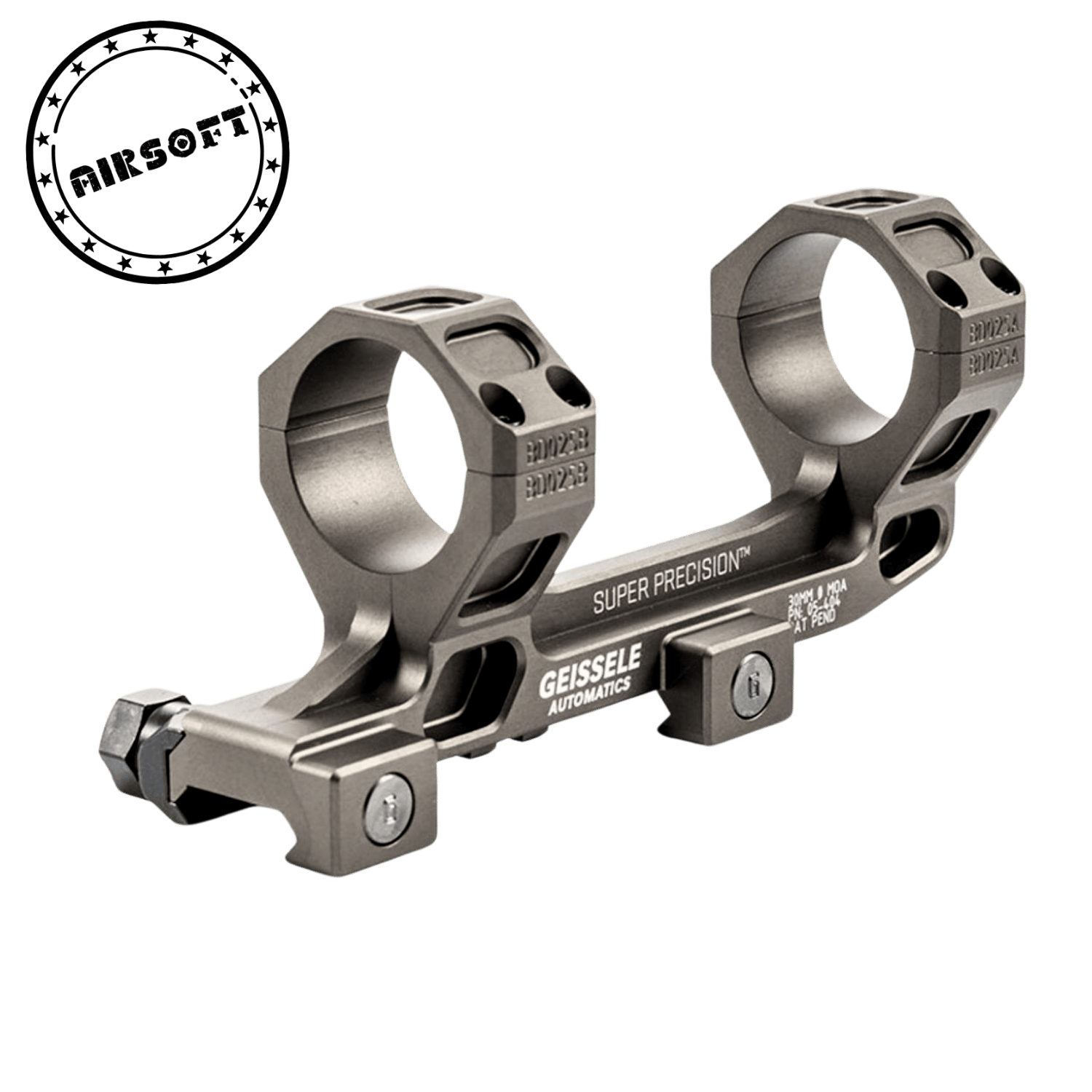 SOTAC GE Super Precision Airsoft 30MM Optik Montajı Düşük Profil Tan