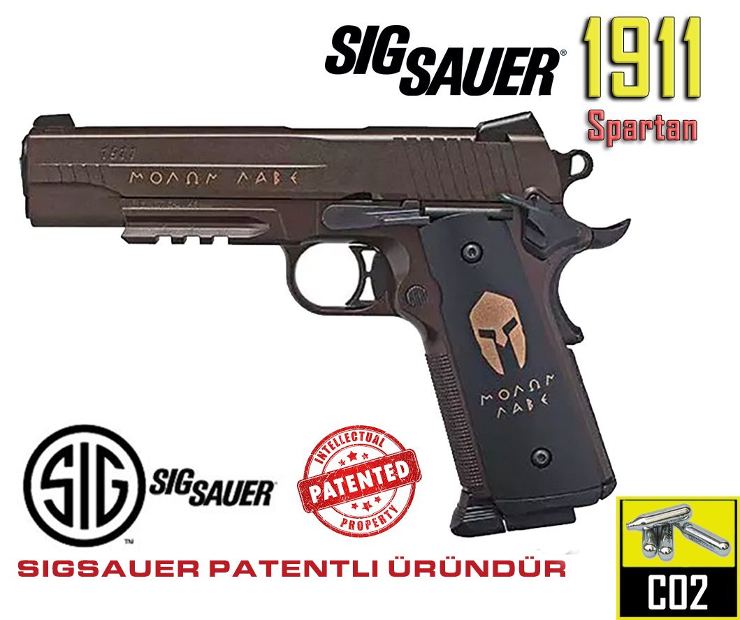 Sig Sauer 1911 Spartan Co2 4.5mm Havalı Tabanca