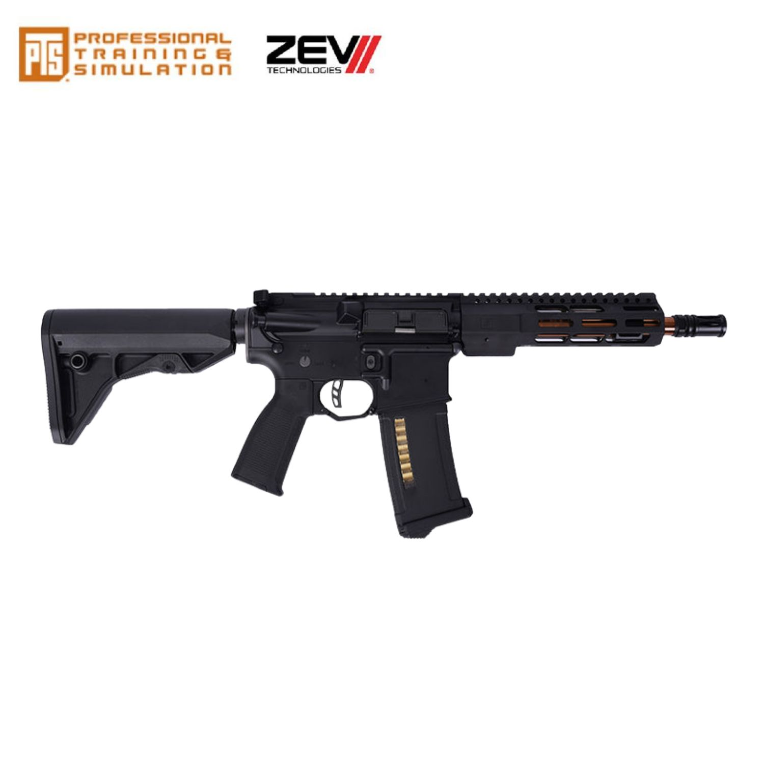PTS ZEV Core Elite CQB 7.5'' Siyah AEG Airsoft Tüfek