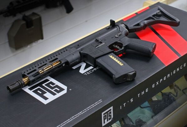 PTS ZEV Core Elite CQB 7,5'' Airsoft AEG Tüfek SIYAH ZV603680307