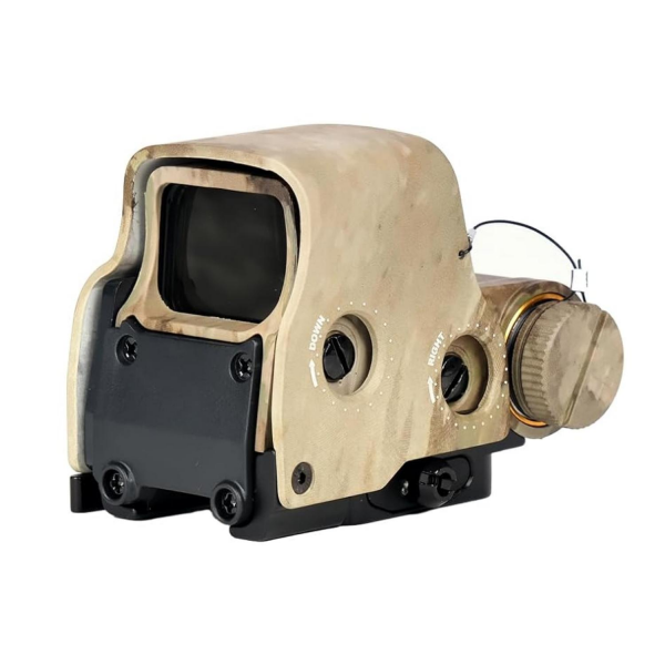 SOTAC 558 Red Green Dot Holo Sight Metal Scope 10 Levels Brightness Adjustment Holographic Sight Nişangah - CAMOUFLAGE