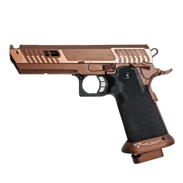 EMG Taran Tactical Innovations Lisanslı Sand Viper 2011 Hi-Capa John Wick 4 GBB Airsoft Tabanca