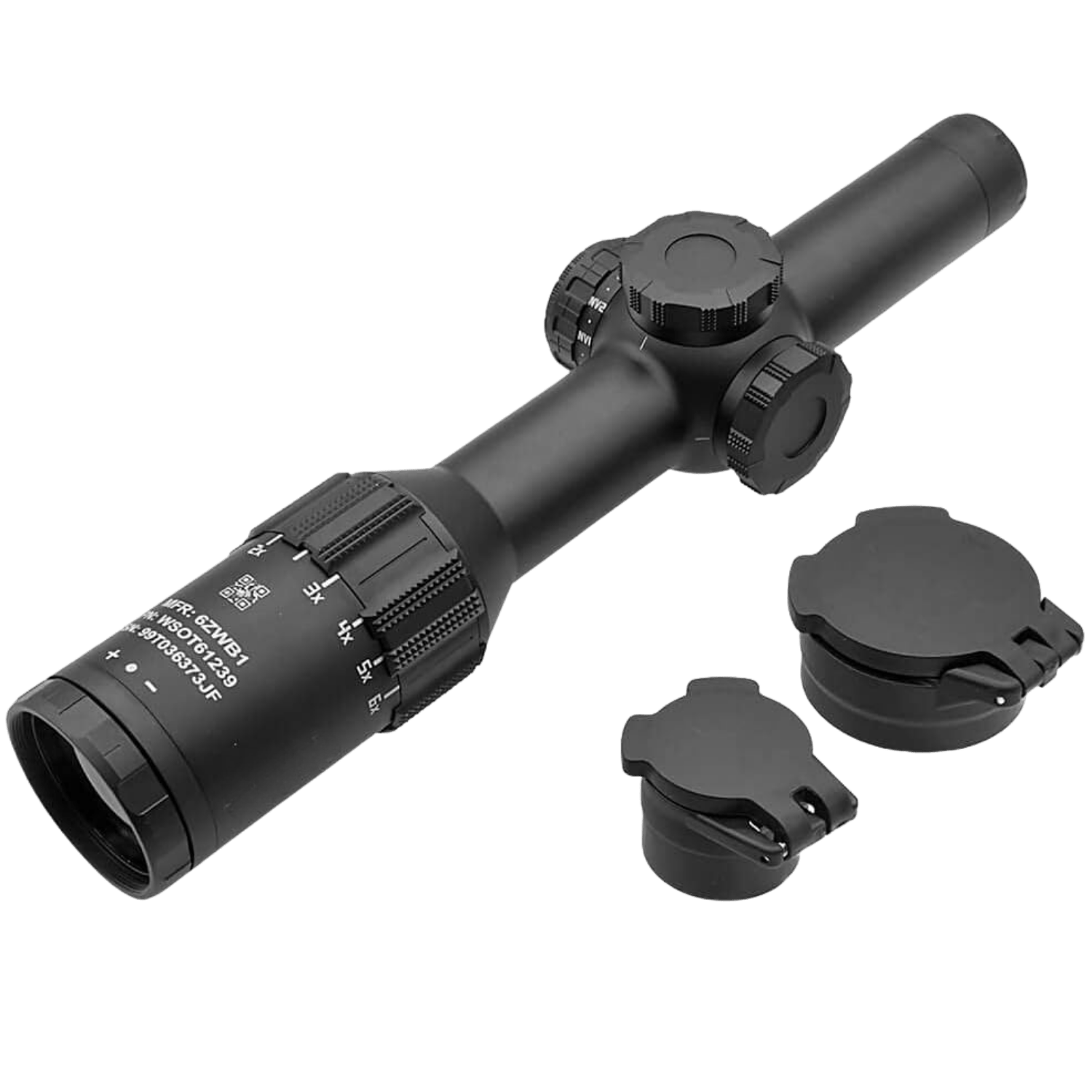 Sotac Sg Style Tango SFP 1-6x24mm IR Airsoft Tüfek Dürbünü - Siyah