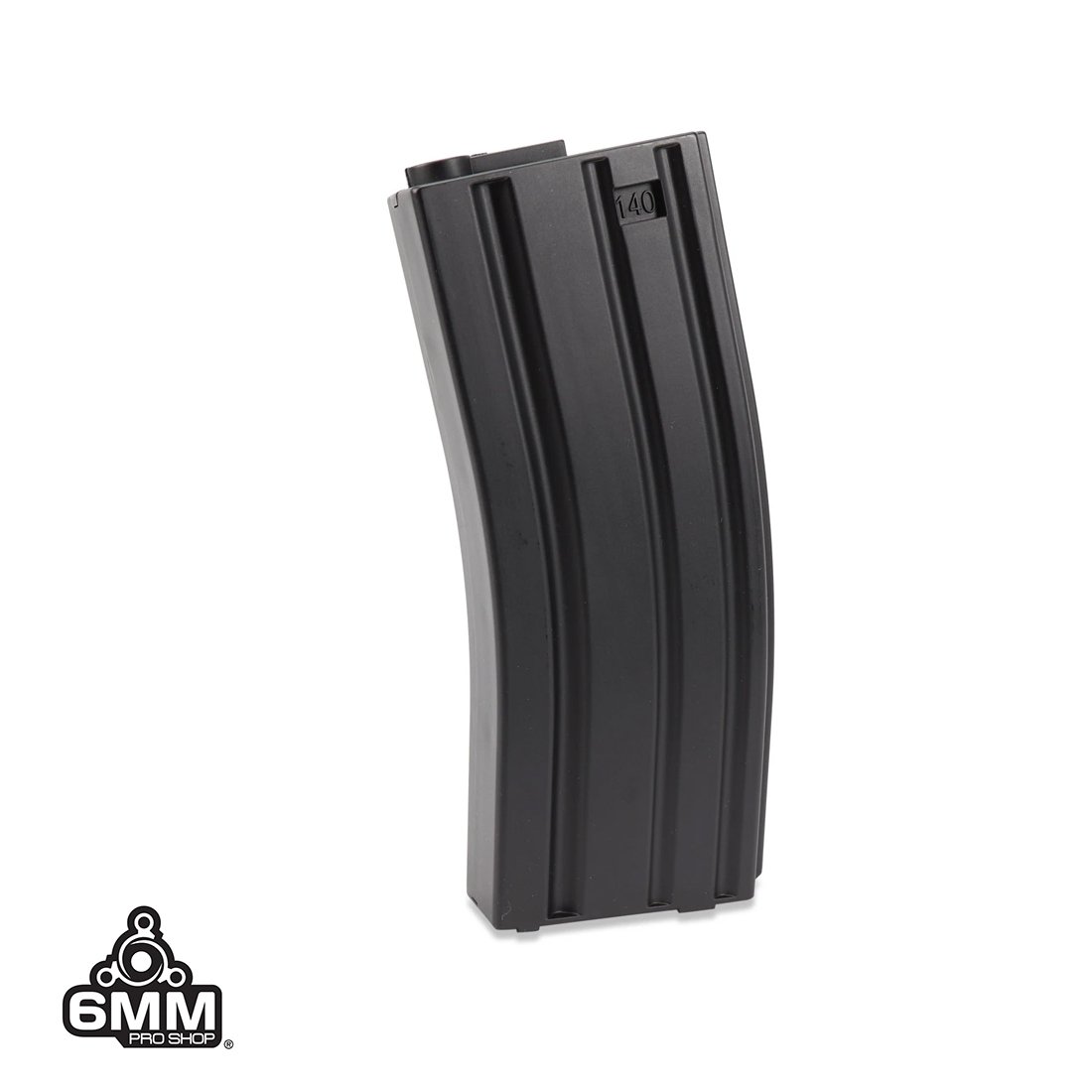 M4 M16 Airsoft AEG Tüfekler için 140BB Midcap Şarjör - Siyah