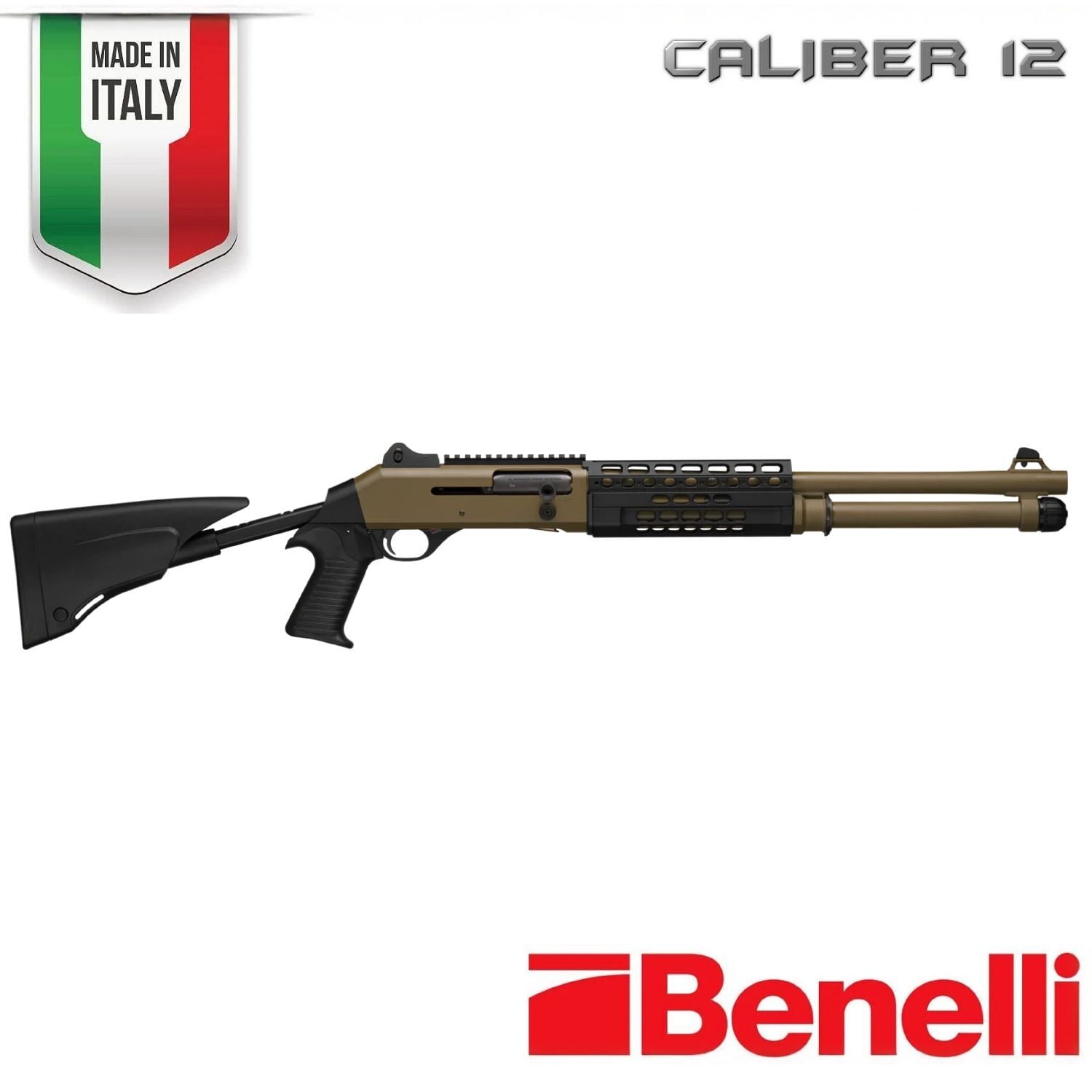 BENELLI M4 T-PRO BROWN TELESKOPİK YARI OTOMATİK AV TÜFEĞİ