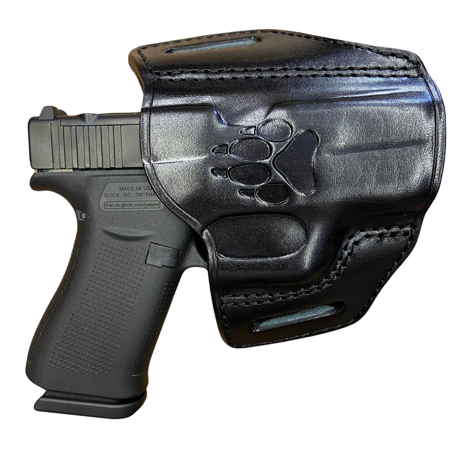 GLOCK 43 Siyah Pençe Desenli Tabanca Kılıfı - YÜKSEK KALİTE