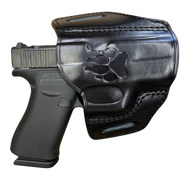 GLOCK 43 Siyah Pençe Desenli Tabanca Kılıfı - YÜKSEK KALİTE