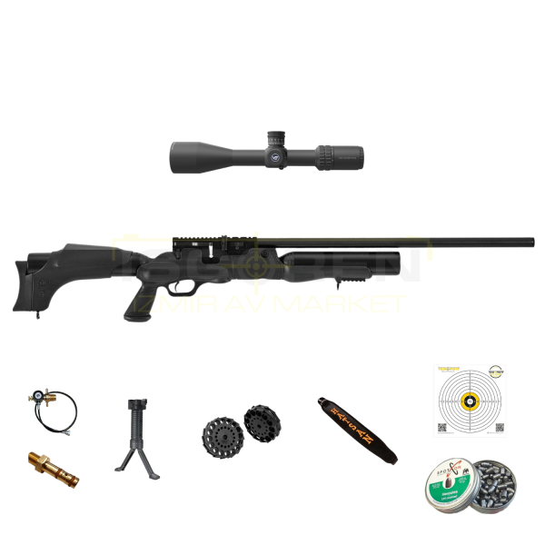 Hatsan Hercules 666 6.35mm Havalı Tüfek Seti / 3-18x50HD