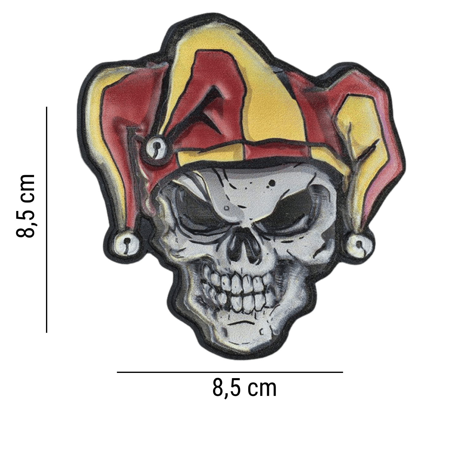 101INC Kurukafa Joker 3D UV Velcro Patch