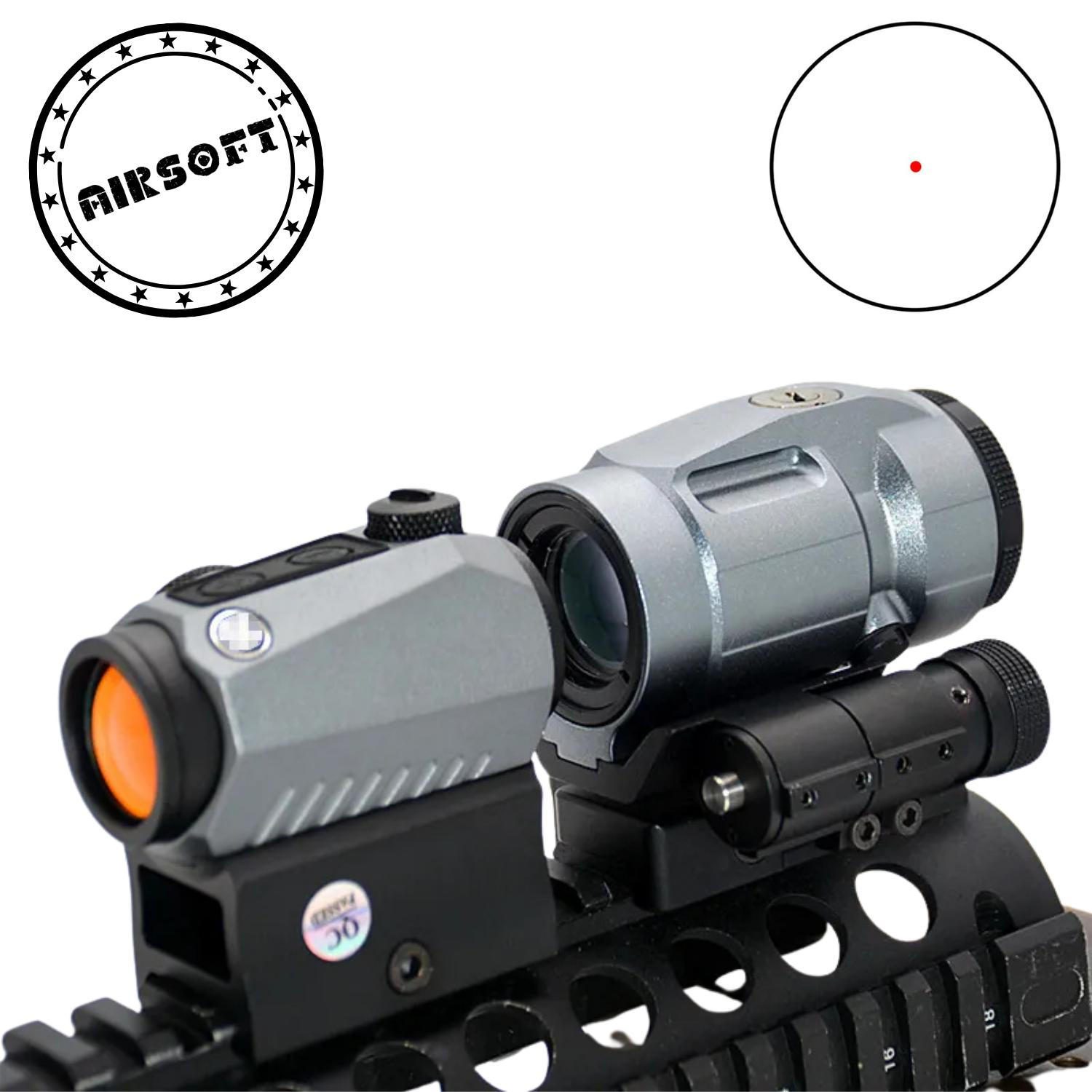 SOTAC SG R5 J3 Combo Gri Red Dot Sight Seti