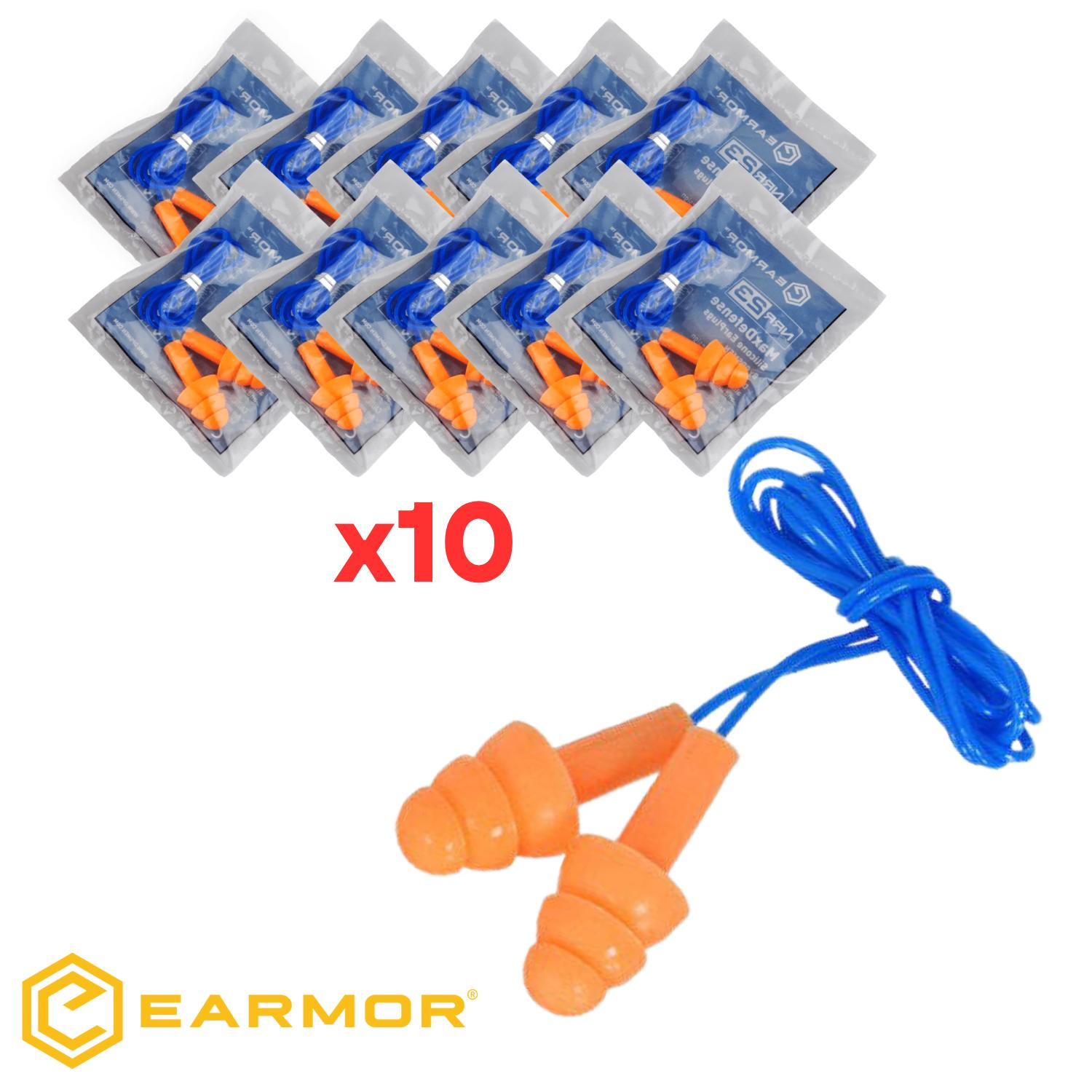 EARMOR M04 23 DB EARPLUGS KULAK TIKACI 10 PAKET SET