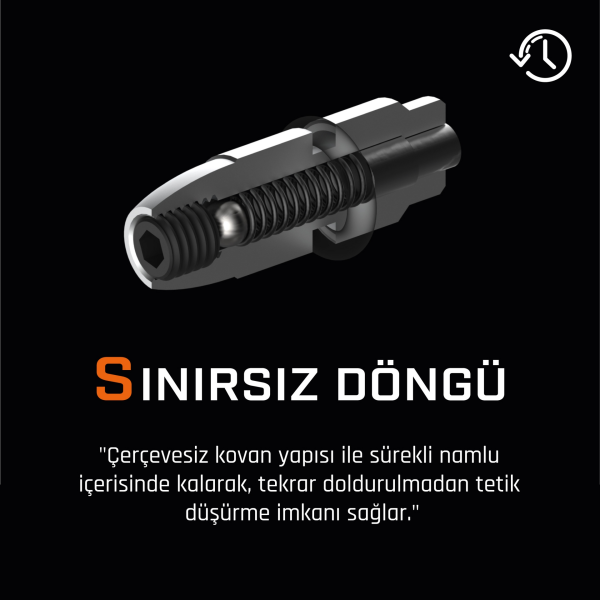 9x19mm SNAP CAPS-DUMMY GEN 2 TETİK DÜŞÜRÜCÜ