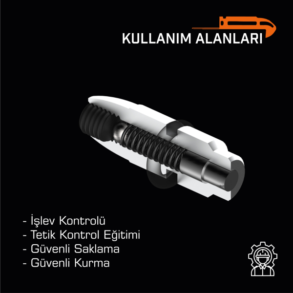 9x19mm SNAP CAPS-DUMMY GEN 2 TETİK DÜŞÜRÜCÜ