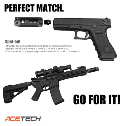 Acetech Brighter CS Airsoft Tracer izli Mermi Aparatı