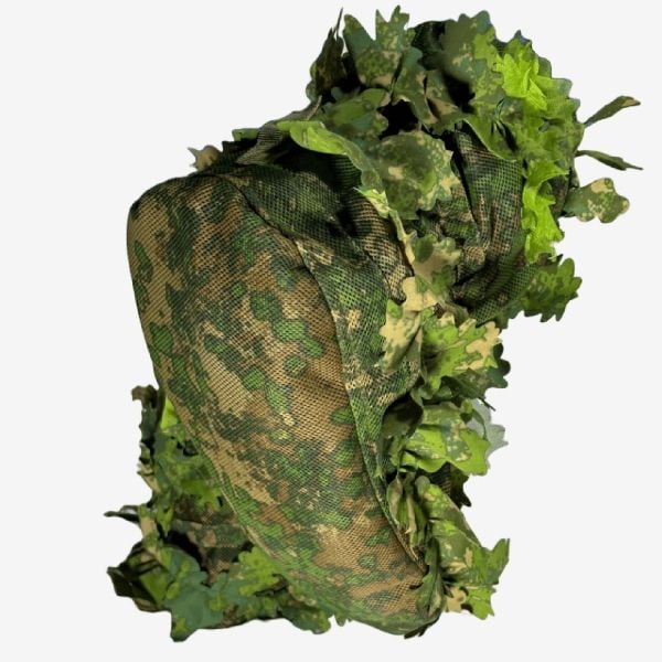 KMCS Boot Covers Ayarlanabilir 3D Yapraklı Bot Kamuflajı - Yeşil