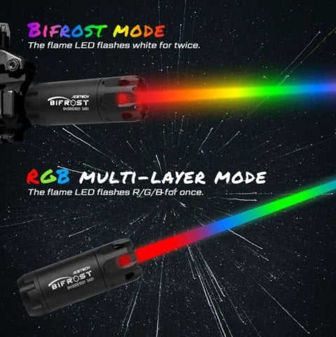 Acetech Bifrost MULTICOLOR RAINBOW Airsoft Tracer izli Mermi Aparatı