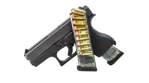 ETS GLOCK 42 380ACP 9RD SAYDAM POLİMER ŞARJÖR
