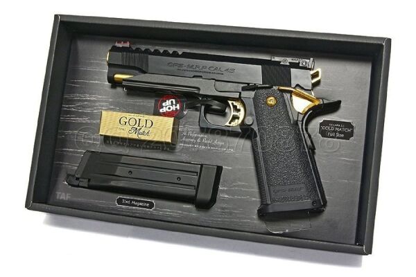 Tokyo Marui Gold Match HI-CAPA 5.1 GBB Airsoft Tabanca