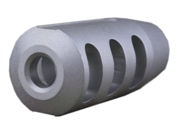 ISG Metal Steel Flash Hider Ver.10 Airsoft Alev Gizleyen Replika - Silver ISG0013A