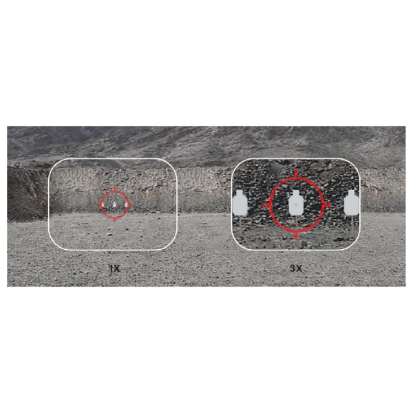 G43 Riflescope 3x Magnifier   - Riflescope Magnifier for Enhanced Accuracy and Targeting Nişangah