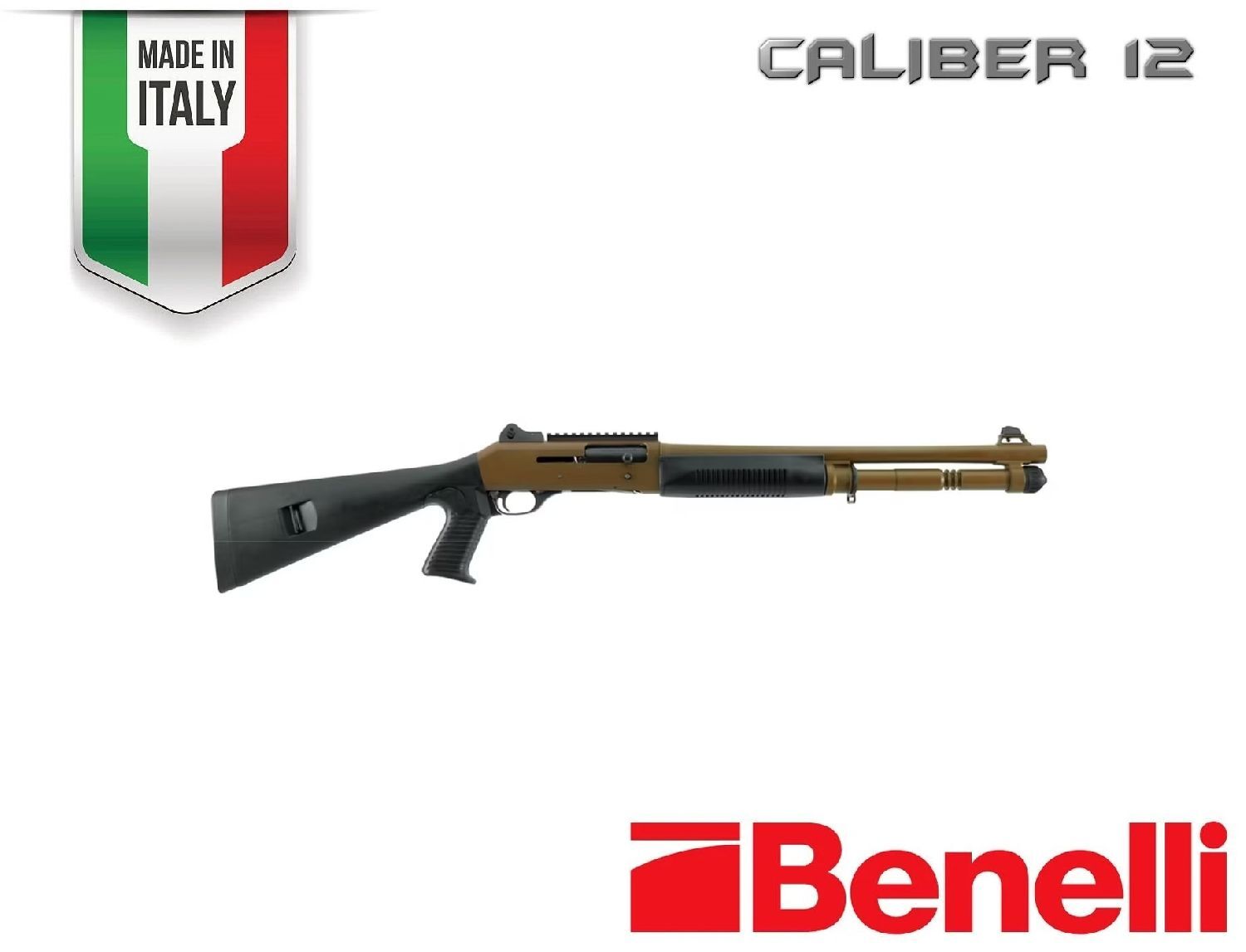 BENELLI M4 CERAKOTE BRONZ PISTOL GRIP YARI OTOMATİK AV TÜFEĞİ