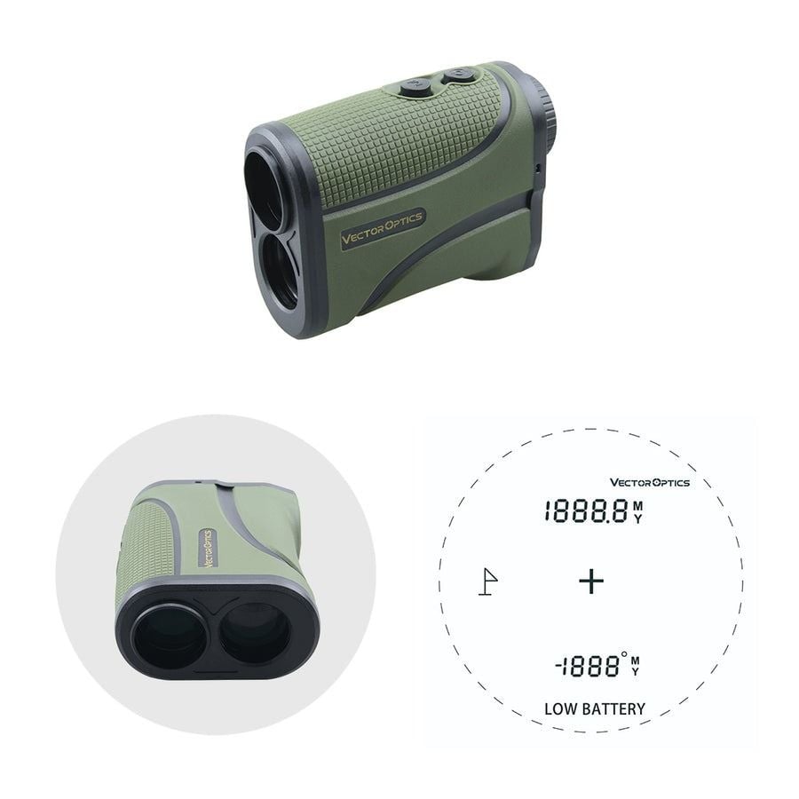 Vector Optics PARAGON 6X25 GEN2 1800M. MESAFE ÖLÇER Range Finder 2000yrds