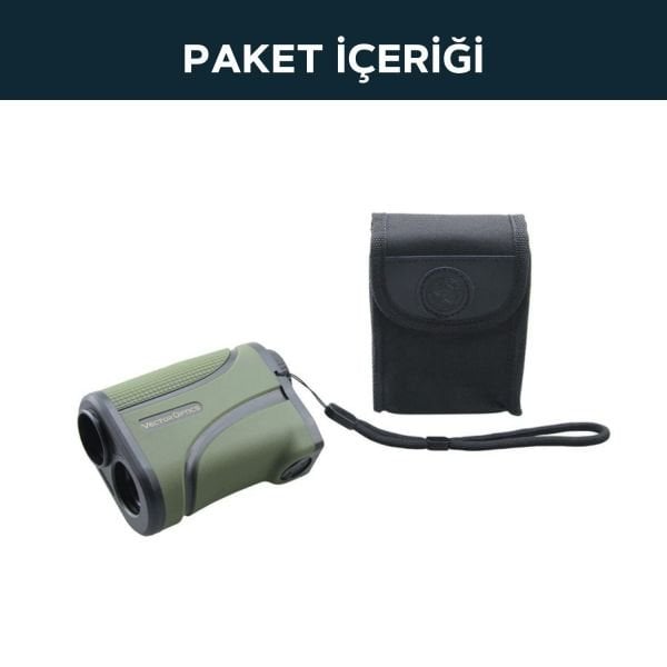 Vector Optics PARAGON 6X25 GEN2 1800M. MESAFE ÖLÇER Range Finder 2000yrds