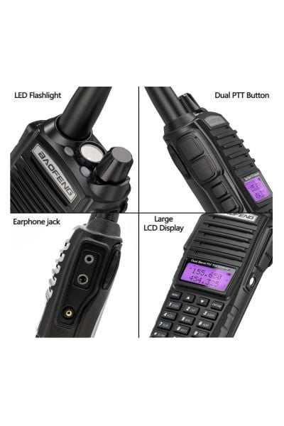 Baofeng TELSIZ - GT- 89 Dual Bant El Telsizi (VHF+UHF)
