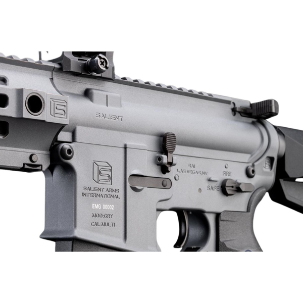 6mmProShop SAI Lisans GRY GREY AR-15 Airsoft AEG Tüfek Tungsten 10.5''