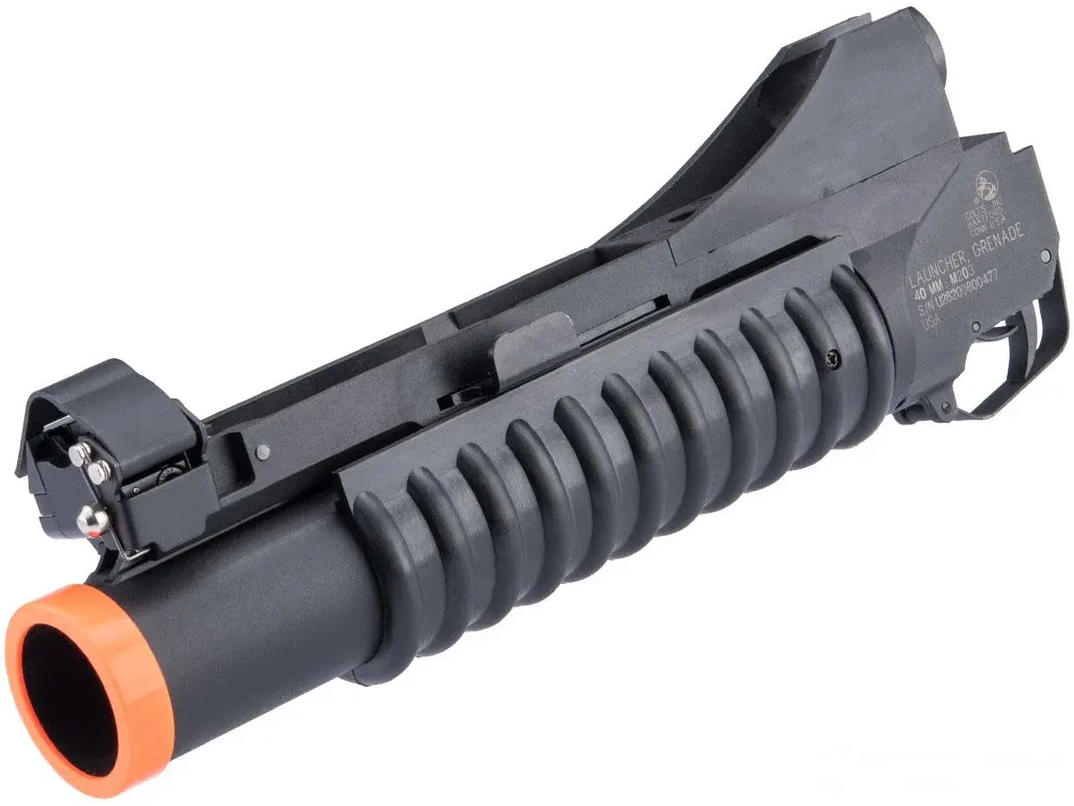 Colt Lisanslı M203 Kısa Airsoft Grenade Launcher Bombaatar