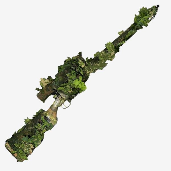 KMCS Rifle Wrap (VSR-10) 3D Yapraklı Tüfek Kamuflaj Kılıfı - Yeşil