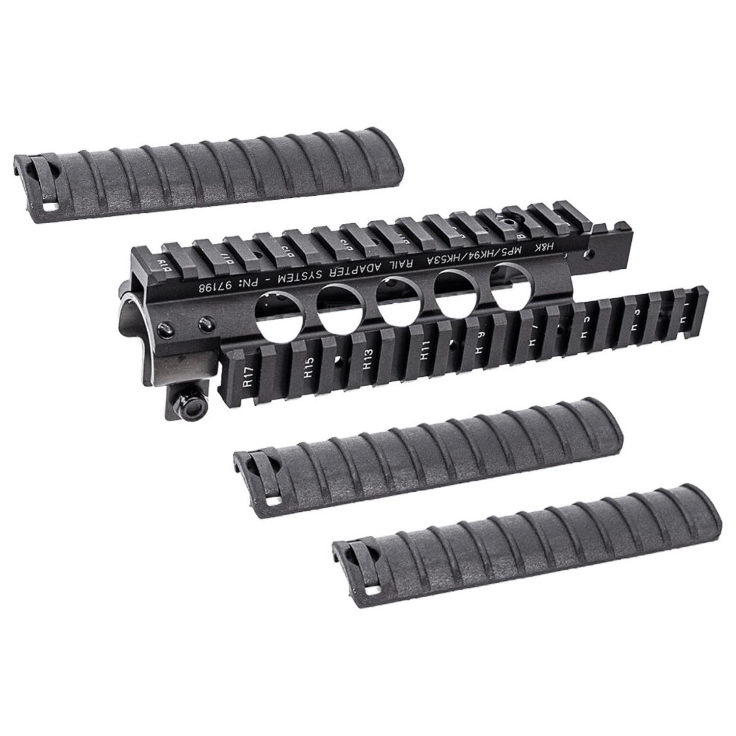 VFC RIS RAY METAL EL KUNDAGI MP5 GBB Uyumludur ( VF9-RIS-MP5-BK01 )