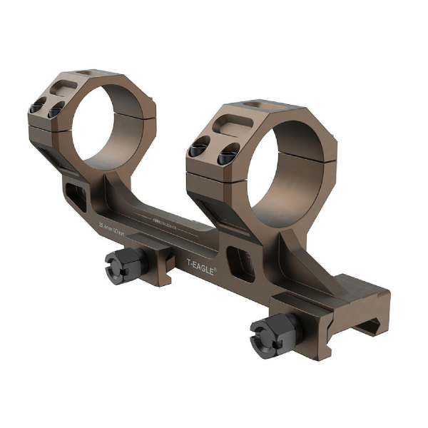 T-Eagle Y037 Tan Alçak Profil Tek Parça 30/25.4mm Picatinny Dürbün Montajı