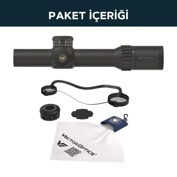 Vector Optics Continental x10 1-10x28ED FFP 34mm LPVO Scope SCFF-62