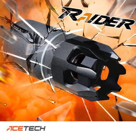 Acetech Raider Tracer Unit ''Alev Efektli'' Airsoft Susturucu Replika