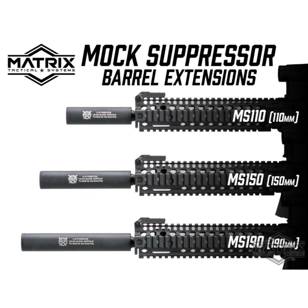 MATRIX NAVY SEAL 110MM AIRSOFT SUSTURUCU REPLIKA SIYAH