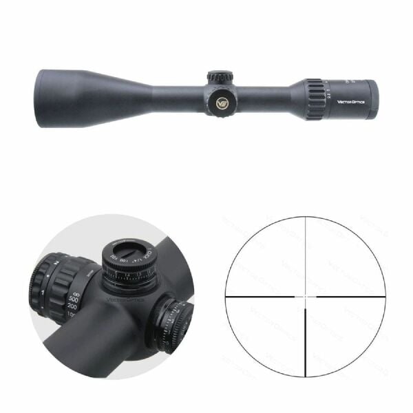 Vector Optics Continental x6 2.5-15x56 G4 Hunting Tüfek Dürbünü SCOM-38