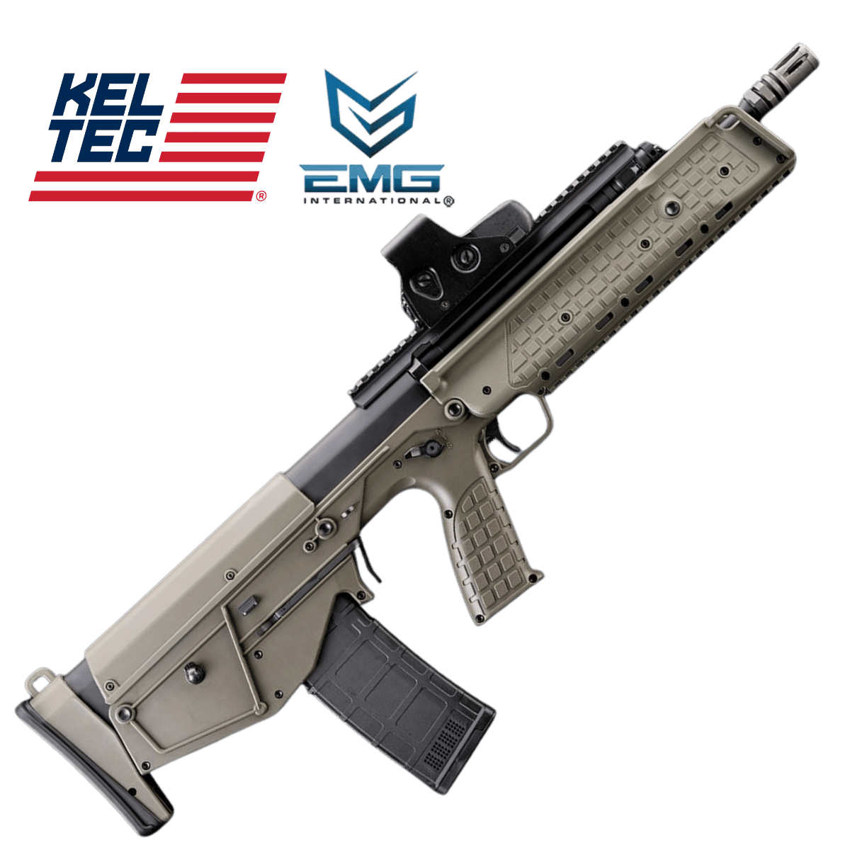EMG x KelTec RDB17 Bullpup Yeşil Airsoft AEG Tüfek – ARES 24449