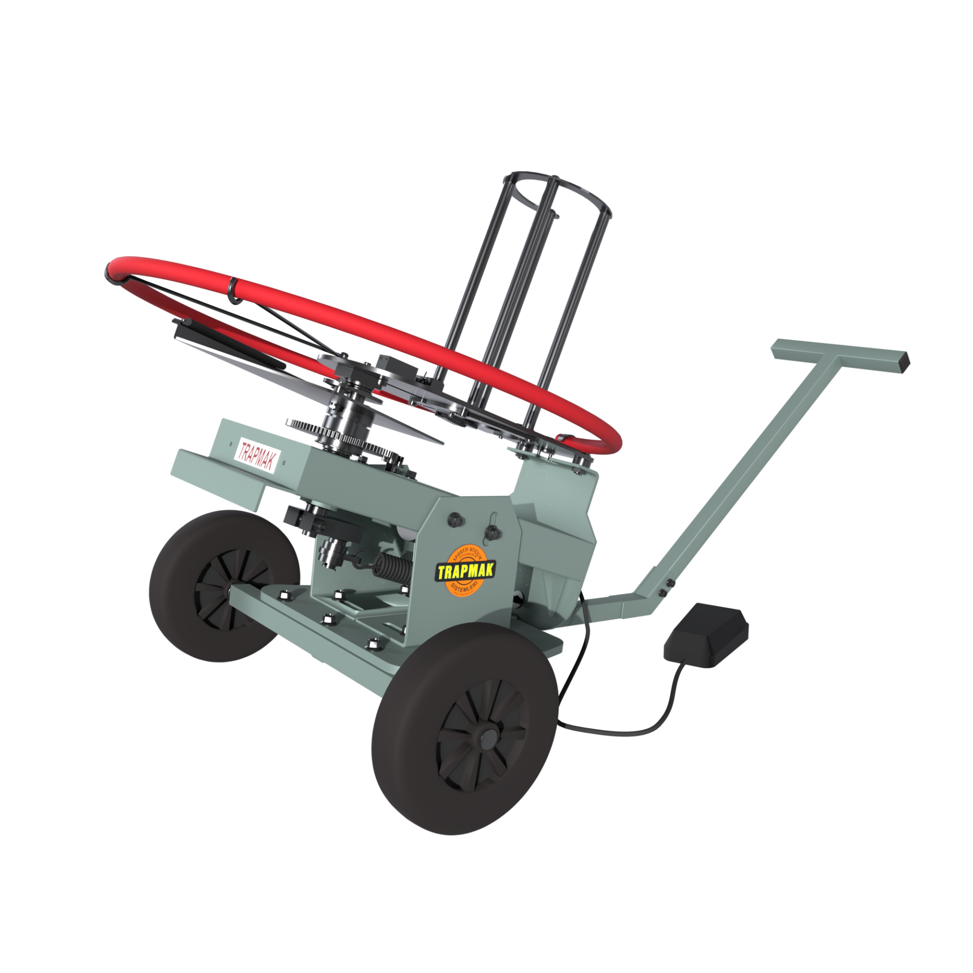 TRAPMAK TR-25 TAŞIMA ARABALI OTOMATİK TRAP MAKİNASI