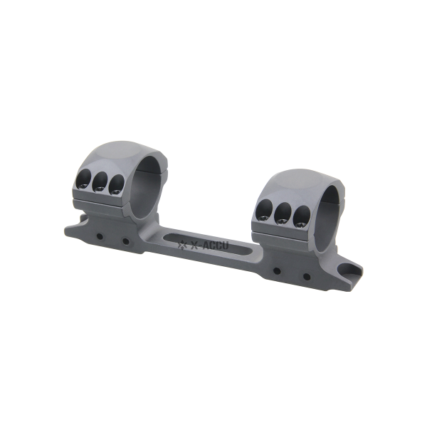 X-ACCU 30mm Medium Profil TEK PARCA SIYAH 11mm DOVETAIL Ray için Dürbün Ayağı XASR-3100