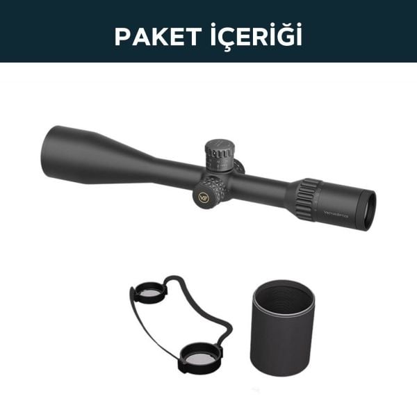 Vector Optics Continental X8 6-48×56ED SFP MIL Tactical Tüfek Dürbünü SCOL-TM52