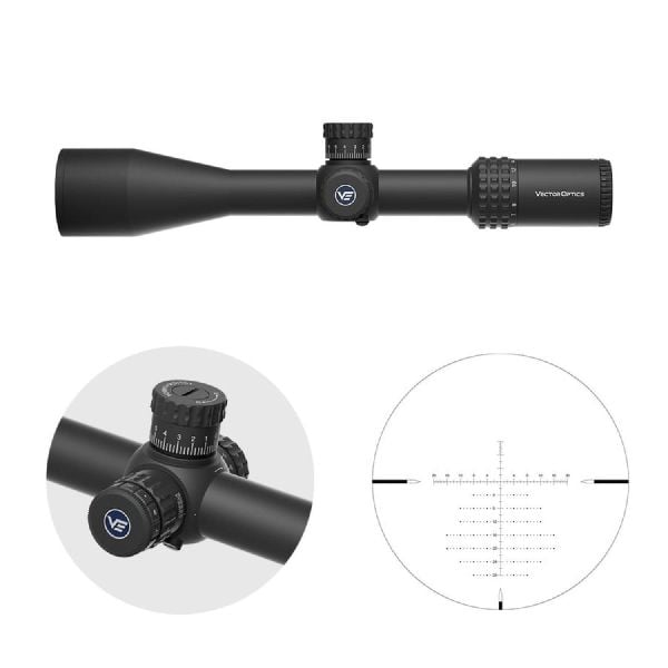 Vector Optics 30mm Sentinel GenII 4-16x50 SFP Tüfek Dürbünü SCOL-59