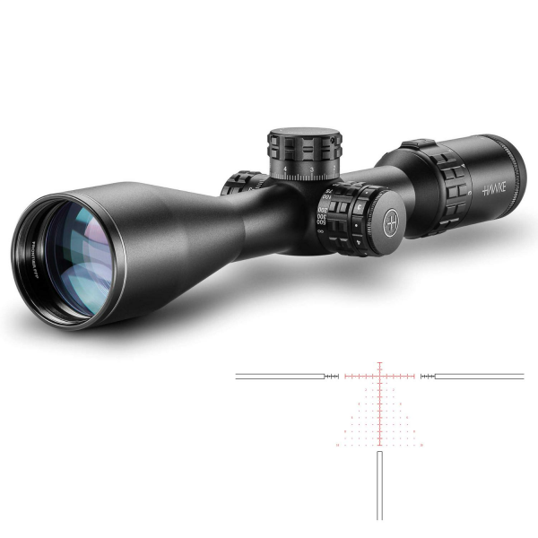 HAWKE Frontier 30mm FFP 3-15x50 SF IR (FFP Mil Pro 15x) Yivli Tüfek Dürbünü 18520