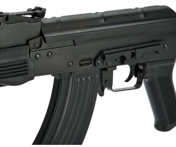 LCT TIMS AK47 Katlanır Wire Dipçikli Çelik AEG TÜFEK - Siyah