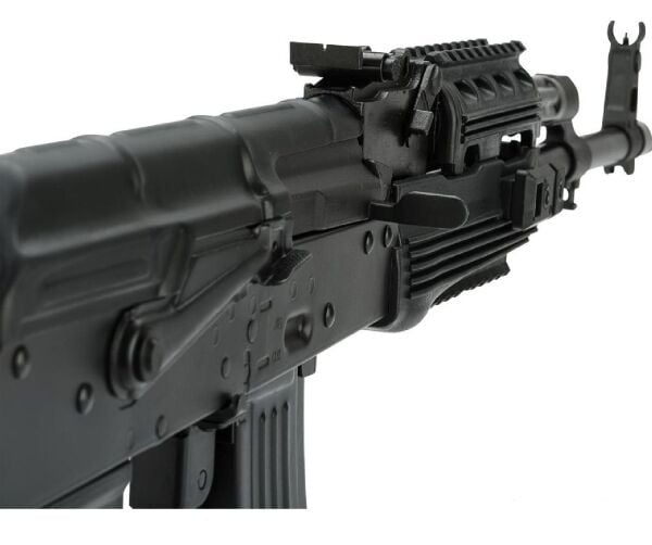 LCT TIMS AK47 Katlanır Wire Dipçikli Çelik AEG TÜFEK - Siyah