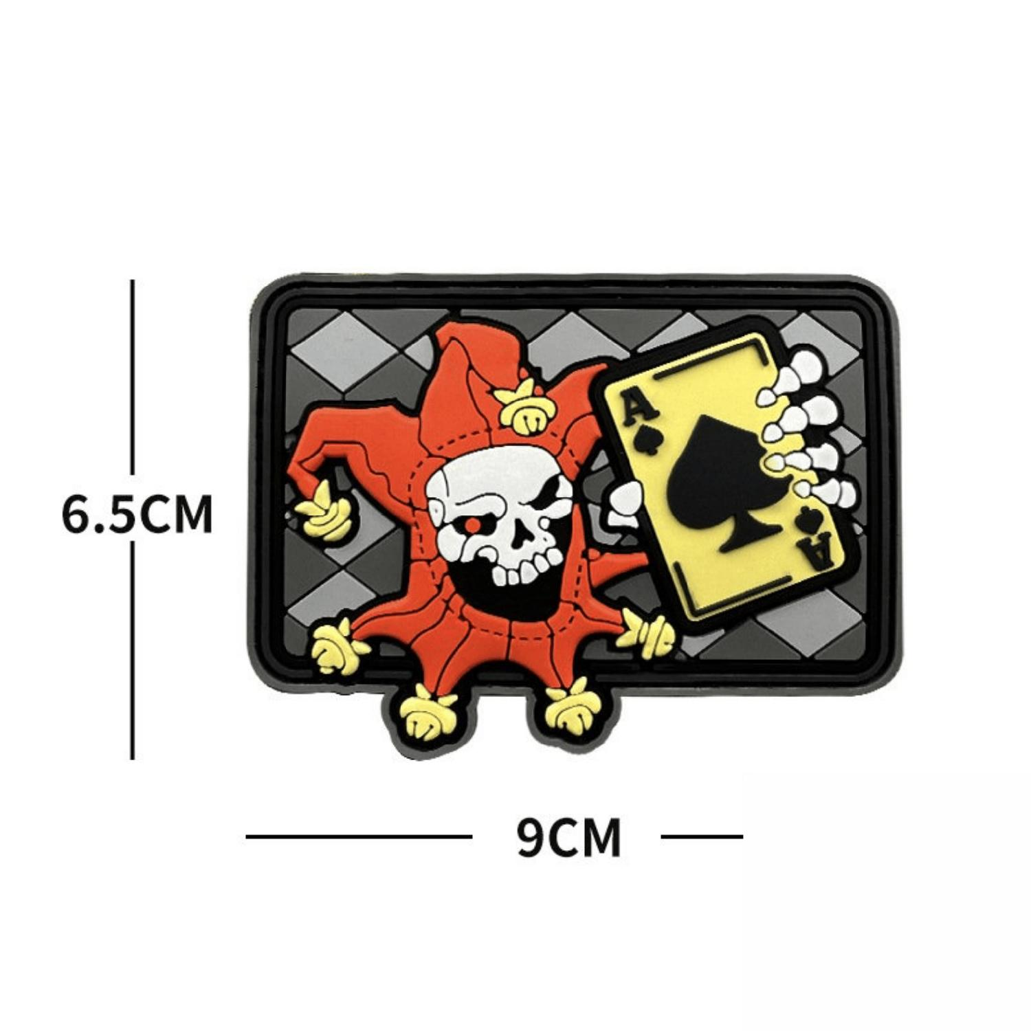 DA 3D PVC Patch ACE JESTER ''Maça AS'' Orange DA-NAS-238