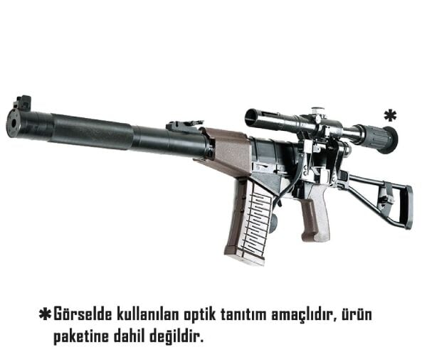 LCT AS-VAL RUS SNIPER TUFEGI FULL METAL AEG