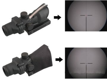 EMERSON ACOG Tipi 4X Nişangah - RED FIBER EM5160