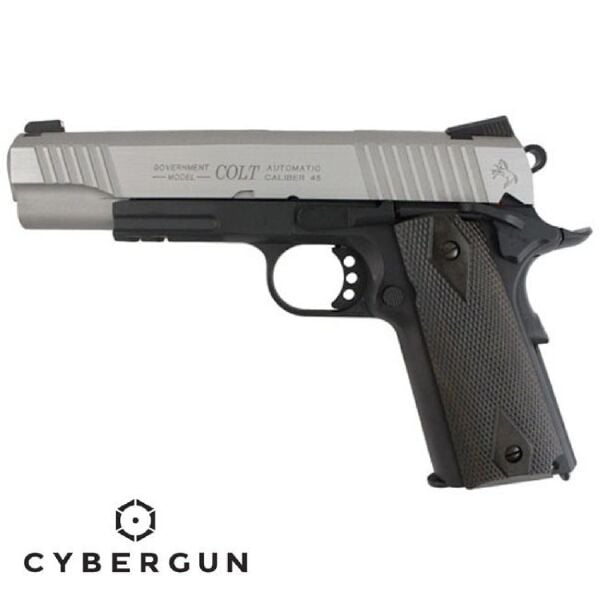 CYBERGUN Colt 1911 CO2 GBB Siyah DT Airsoft Tabanca 180531