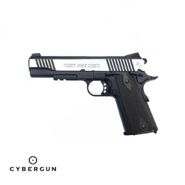 CYBERGUN Colt 1911 CO2 GBB Dual Tone Airsoft Tabanca 180525
